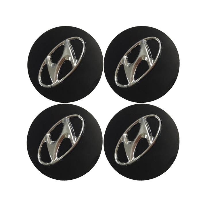 قالپاق چرخ مدل هیوندای مناسب برای رینگ های اسپرت فابریک هیوندای - بسته 4 عددی